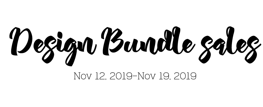 Nov 12, 2019—Nov 19, 2019 Sale On Design&nbsp;Bundles