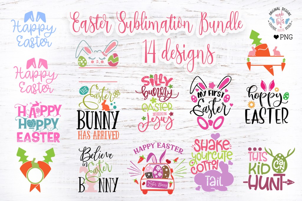Easter Sublimation Files