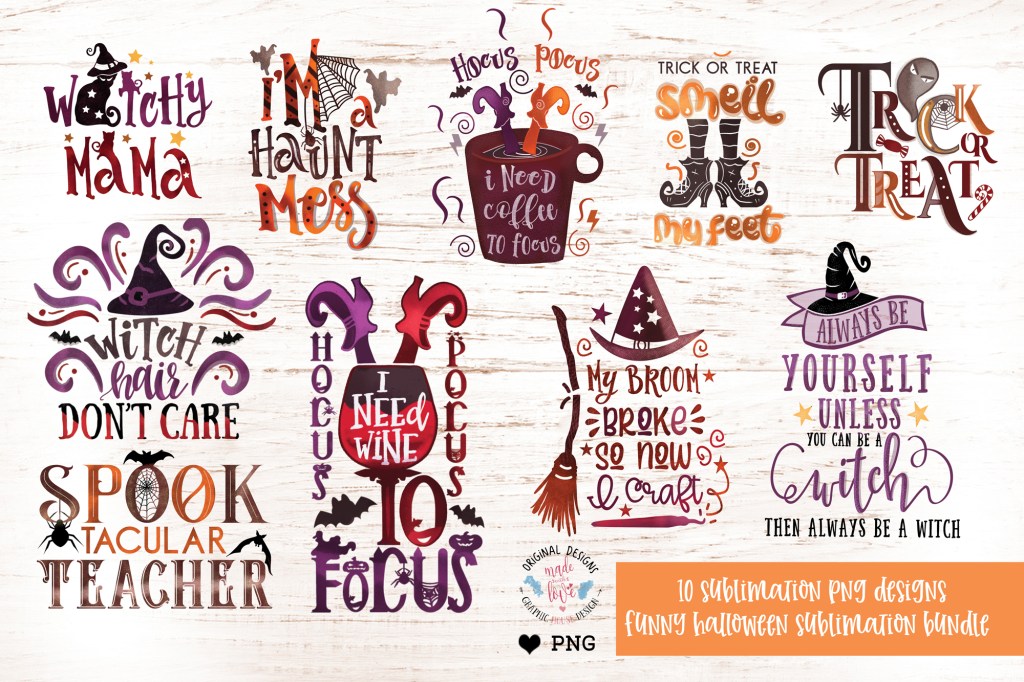 New Halloween Sublimation&nbsp;Bundle